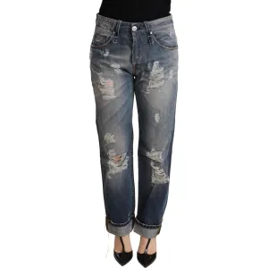 Acht Authentic Mid Waist Baggy Denim Jeans