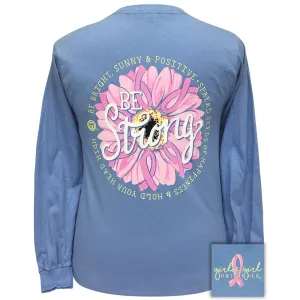 Be Strong-Carolina Blue LS-2307