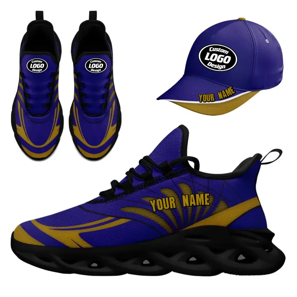 Custom Maxsoul Sneaker And Hat Combo Personalized Sneaker And Apparel For Gifting Brand Promotion Fan Festivals And Events Jh-24020105-3b