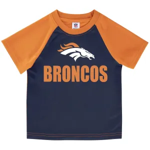 Denver Broncos Toddler Boys Short Sleeve Tee Shirt