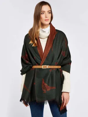 DUBARRY Birchdale Ladies Wool Stole - Ivy