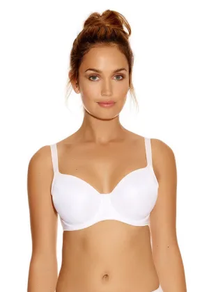 Fantasie Smoothing Underwire Moulded Balcony Seamless Bra, White