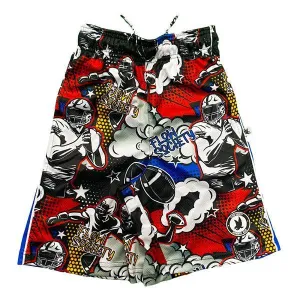 Flow Society Boys Comic Football Attack Short