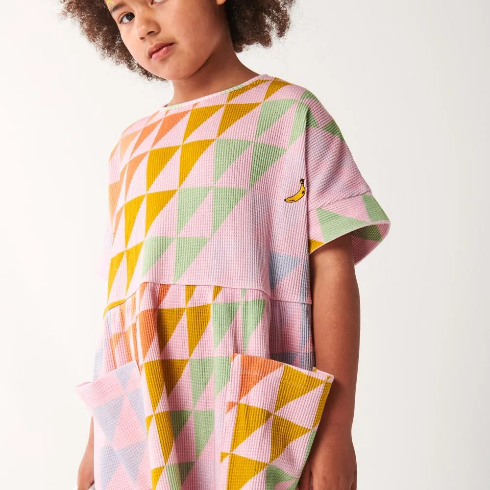 Right Angles Waffle Playtime Dress