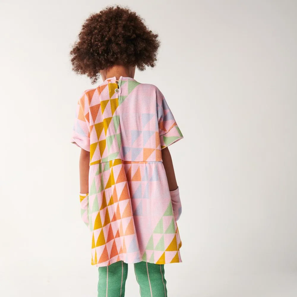 Right Angles Waffle Playtime Dress