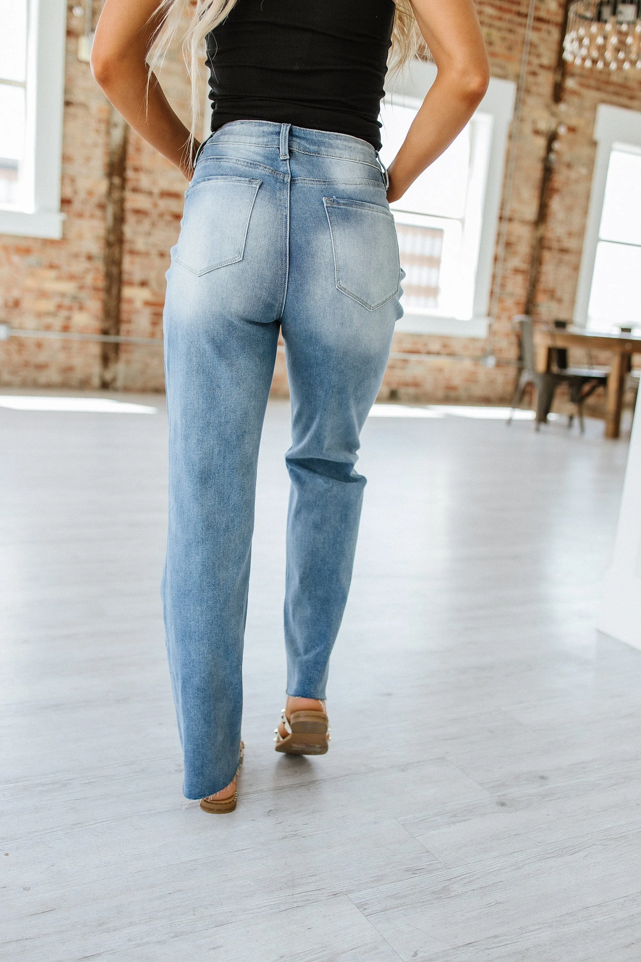 SALE - Thalia Straight Leg Jeans