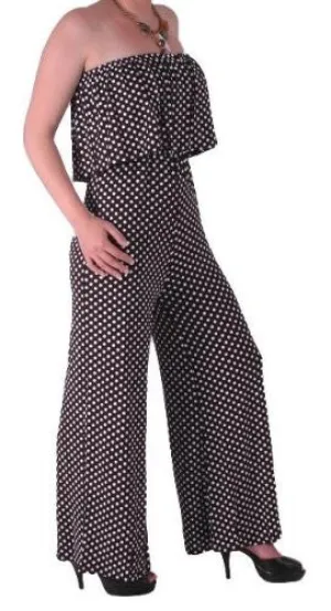 Spotty Palazzo Jumpsuit