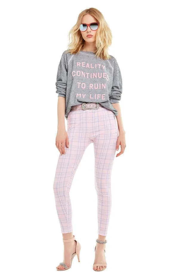 WILDFOX - Reality Continues To Ruin My Life Sweatshirt